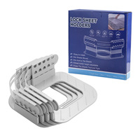 Clips universels antidérapants pour housse de couette, écologiques, durables, en plastique ABS, supports invisibles pour draps de lit, pour salon