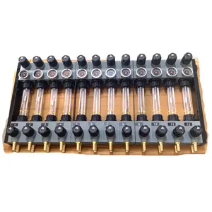 12 in and 12 out hydraulic water flow meter manifold mold