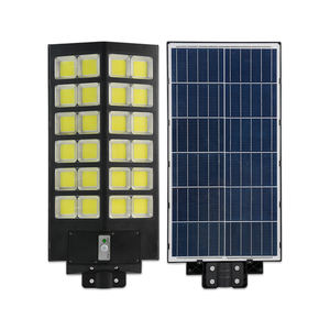 Ip65防水屋外街路灯2000W 1000Wオールインワンソーラー街路灯Cob Ledソーラーパネル街路灯600W 800W - Product Image 5