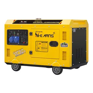 สินค้ายอดนิยมของจีน เครื่องกําเนิดไฟฟ้าระบายความร้อนด้วยอากาศ 10kva พร้อม ATS