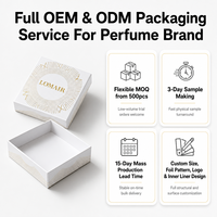 Caja de Perfume de Lujo Personalizada con Tapa y Base, Logotipo en Lámina Dorada, Cartón Rígido para Fragancias, Mercado Estadounidense, Nuevo Diseño