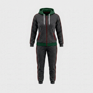 OEM Pullover Tracksuit Top Quality Sets For Women Custom logo Hoodies And Sweat <b>Pants</b> Full Sleeves With Side Pockets - Product Image 1