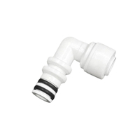 Coude à connexion rapide 1/4'' vers 1/4'', double joint torique anti-fuite, connecteur pour boîtier de filtre à eau à membrane RO