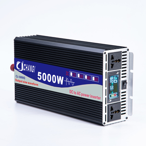 Convertidor de Energía de Onda Sinusoidal Pura de Alta Calidad para el Hogar, de 12v 24v 48v 60v a CA 110V 220V, 3000W 4000W 5000W - Product Image 3