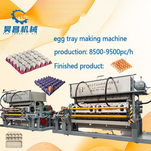 Machine à fabriquer <span class=keywords><strong>des</strong></span> plateaux à œufs <span class=keywords><strong>en</strong></span> <span class=keywords><strong>papier</strong></span> 10x8 à haute efficacité, machine à fabriquer <span class=keywords><strong>des</strong></span> plateaux à œufs multicouches <span class=keywords><strong>en</strong></span> métal - Product Image 1