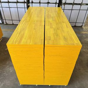 500x2500mm gỗ thông bê tông ván ép 21mm 27mm không thấm nước 3 lớp màu vàng ván khuôn ván khuôn ván ép biển - Product Image 2
