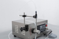 Machine de remplissage semi-automatique à tête simple ou double, pompe magnétique résistante à la corrosion pour liquides