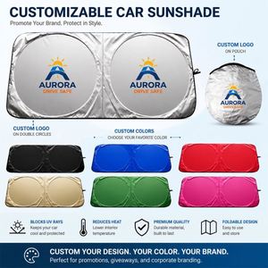 Parasoles para Parabrisas de Coche con Logotipo Personalizado, Regalo Promocional para Concesionarios de Automóviles 2026, Parasol para Ventana de Coche, Venta al Por Mayor - Product Image 3