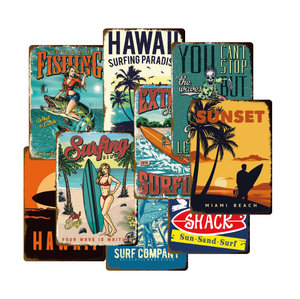 Custom Decor Wall bar <strong>Crafts</strong> <strong>Old</strong> Printing Retro Vip Lounge Vintage Sublimation Metal logo Tin Signs Blank for Sale - Product Image 5