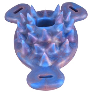 Masajeador Triangular de Silicona con Púas, Vibrador Erótico para Adultos, Juguete Sexual con Correa para Frotar y Penetrar para Mujeres - Product Image 1