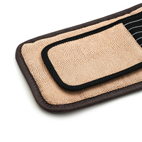 Fanocare Ceinture chauffante de luxe en céramique thermique avec billes de pierres précieuses, infrarouge lointain et lumière rouge photonique pour les douleurs menstruelles