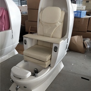 Fauteuil de pédicure spa massant sans tuyauterie Kisen, mobilier de salon de beauté moderne et luxueux, en vente - Product Image 4