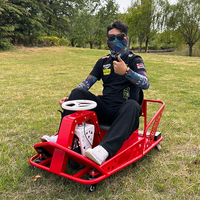 Kart électrique à dérive haute vitesse 36V 500W le plus vendu avec batterie au graphène et manette de dérive manuelle, kart de course à dérive pour adultes