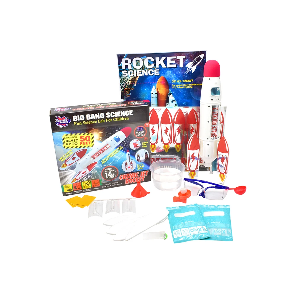 Забавная игрушка STEM Ракетница Science Water Rocket Launch Kit игрушки для 8 + детей
