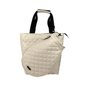 नया उत्पाद फैशन डिजाइन अचार बैडमिंटन स्पोर्ट्स बैग टेनिस पैडल टोटे कैरी बैग 2 रैकेट धारक जेब के साथ