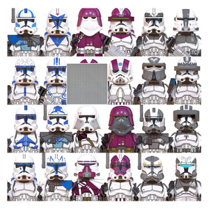 Wm Blocs Nouveaux Gros Série Miniature Étoile Clone Ingénieur Cavalerie Aérienne Escouade Guerres Figurines Blocs de Construction Moc Jouets pour Enfants - Product Image 1