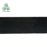 Revêtement mural extérieur en bois Yakisugi Shou Sugi Ban, panneau de bardage en bois carbonisé durable, résistant à l'humidité et aux insectes