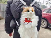 Mainan Simulasi Kucing Calico Realistis