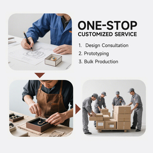 Màu Đen Biểu Tượng Tùy Chỉnh Da Sang Trọng Hộp Đồ Trang Sức Thanh Lịch Hình Chữ Nhật Trường Hợp Quà Tặng Cho Vòng Đeo Tay Thời Trang Bao Bì - Product Image 4