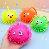 Jouet anti-stress en TPR, pelucheux et moelleux, à remontée lente, multicolore, emballage individuel, vente en gros d'usine