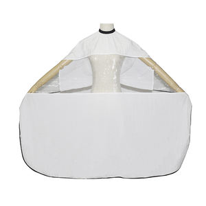 Cape de coiffure professionnelle imperméable pour Salon de coiffure, coiffeur, coupe de cheveux, avec fenêtre de visualisation, <span class=keywords><strong>tablier</strong></span> - Product Image 2