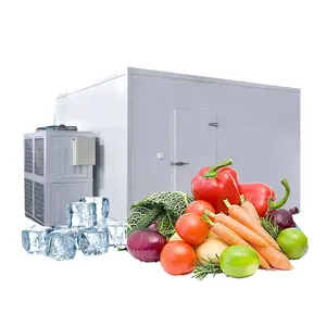 Hello River Brand vegetables and fruits fixed refrigeration storage refrigerators and freezers into the cold storage
