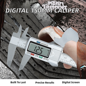 Calibrador Digital de Alta Resistencia ENAST AWITE de 0-150 mm, Micrómetro Electrónico de 6 Pulgadas, Garantía de 3 Años, Precisión de 0.001 mm, <span class=keywords><strong>Precio</strong></span> de Fábrica - Product Image 2