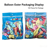 Ballons en latex macaron Yuglow personnalisés imprimés de 10 pouces, épaisseur 1,5 g, pour la décoration de mariage et de fête d'anniversaire