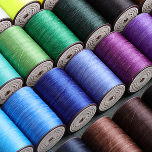 Hilo DE COSER redondo trenzado de poliéster 100%, cordón de joyería encerado, cuerda de 1mm para joyería y artesanía de cuero para pulseras y zapatos - Product Image 5