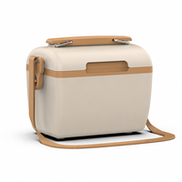 Glacière portable isotherme et étanche 6L en PP moderne pour voyage, pique-nique, boissons et conservation du lait maternel