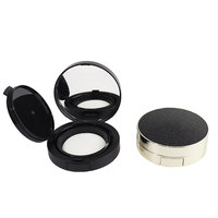 Offre Spéciale – Boîtier Compact Rond en Plastique de 12g, Personnalisable, Vide, pour Crème BB, Fond de Teint Cushion et Poudre Compacte