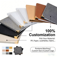 Organiseurs de documents avec pochettes, format A4, couverture rigide, dossiers de rapport, fournitures de bureau