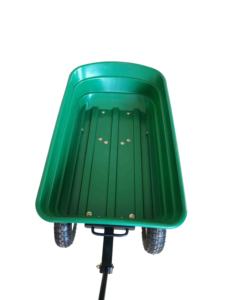 Poly Garden <span class=keywords><strong>Dump</strong></span> <span class=keywords><strong>Cart</strong></span> Outil de cour extérieur Brouette à cadre en acier renforcé robuste TC2135 - Product Image 2