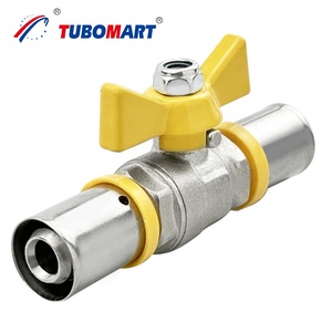 Tubomart OEM Iso17484 Báo Chí Phù Hợp Cho Đa Lớp pex Ống Khí Hệ Thống Đường Ống 16-32Mm Brass Báo Chí Phụ Kiện - Product Image 3