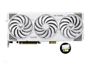 การ์ดจอกราฟิกสำหรับเล่นเกม New TUF Gaming RTX 5070 Ti 16GB GDDR7 BTF สีขาว OC MXM Fan สำหรับเดสก์ท็อป - Product Image 3