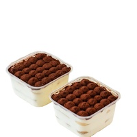 Emballages personnalisés, sûrs, jetables, recyclables, boîtes en plastique transparentes pour biscuits, gâteaux, pain, salades, emballages de boulangerie en PET avec couvercles