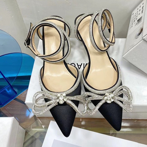 Zapatos de Tacón de Lujo con Lentejuelas Brillantes y Pedrería para Mujer, Modelo 2025 - Product Image 5