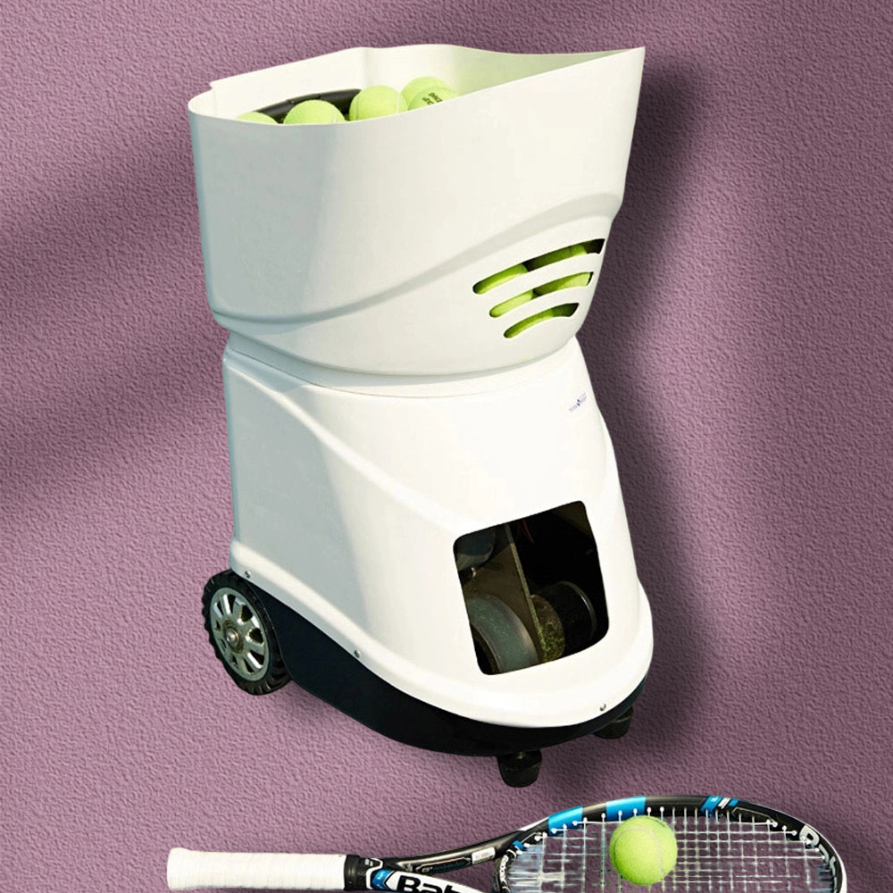 Professional Pickleball Ball Machine with 150 Balls for Training Remote Control Smart App Adjustable Speed Angle ABS Material
