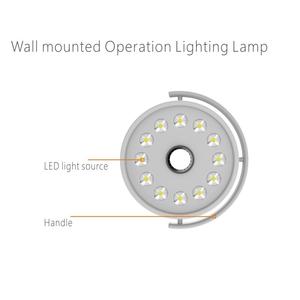 Lampada operatoria dentale murale medica ENT <span class=keywords><strong>Led</strong></span> OT luce chirurgica per clinica ospedaliera - Product Image 3