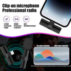 <span class=keywords><strong>Mini</strong></span> professionnel pour microphone sans fil <span class=keywords><strong>Rode</strong></span> Studio, enregistrement <span class=keywords><strong>USB</strong></span>, micro-cravate sans fil, type C, pour jeux, podcast - Product Image 4