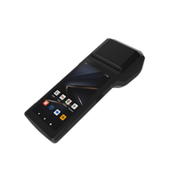 Terminal Kasir POS Mesin Pencetak Thermal 80mm/s Layar HD 5.5'' USB 4-Core 4G Android 13 Mobile Genggam