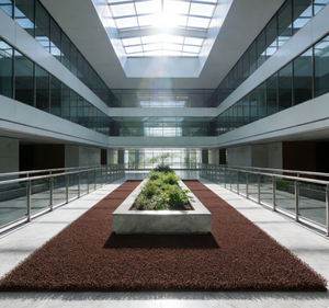 Tapis <span class=keywords><strong>de</strong></span> sol en PVC antidérapant à découpe <span class=keywords><strong>de</strong></span> précision BOTHWIN pour les bords des jardinières d'atrium et <span class=keywords><strong>de</strong></span> lucarnes - Product Image 1