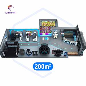 Parc d'attractions de réalité virtuelle, salle d'arcade 9D VR pour aéroport, école et usage éducatif - équipement de jeux vidéo pour aire de jeux intérieure pour enfants - Product Image 4