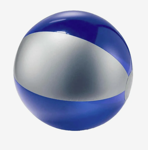 Ballon de plage gonflable translucide bicolore personnalisé avec impression publicitaire, cadeau promotionnel, logo PVC, jouet de jeu d'extérieur - Product Image 2