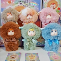 Grosir Murah Asli 6PCS/Box Casing Headphone Bluetooth Dompet Koin PVC Plush Kawaii Dompet Mini Tempat Kunci Aksesoris Tas