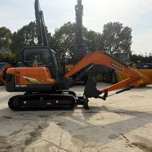 Doosan DX รถขุดขนาดเล็กสีแดง60E สีส้มอุปกรณ์ก่อสร้างใช้งานหนัก - Product Image 4