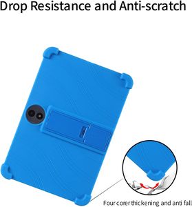 Funda Protectora para Niños para <span class=keywords><strong>TCL</strong></span> <span class=keywords><strong>TAB</strong></span> 10L LTE Gen 3 Gen 2 <span class=keywords><strong>10S</strong></span> Max 8193A 8194A 9081X, Funda de Silicona Suave con Soporte, Antigolpes para Tablet - Product Image 2