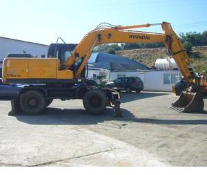 Pelle pelleteuse multifonction sur chenilles originale de la Corée Hyundai 170 à haut rendement Hyundai en bon état en vente - Product Image 1