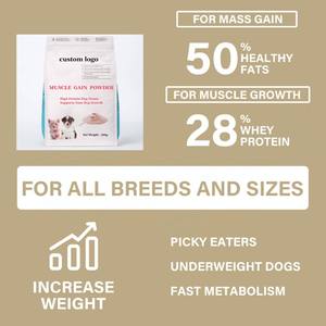 Suplemen hewan peliharaan Logo pribadi suplemen hewan peliharaan Protein tinggi bubuk penebal otot anjing suplemen pembuat otot - Product Image 4