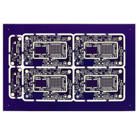 Servicio OEM Integral de Fabricación de PCB de 2 Capas de Alta Velocidad con Material Rogers, Superficie ENIG con Recubrimiento de Oro Duro, SMD/SMT/DIP, Plazo de Entrega de 5-7 Días